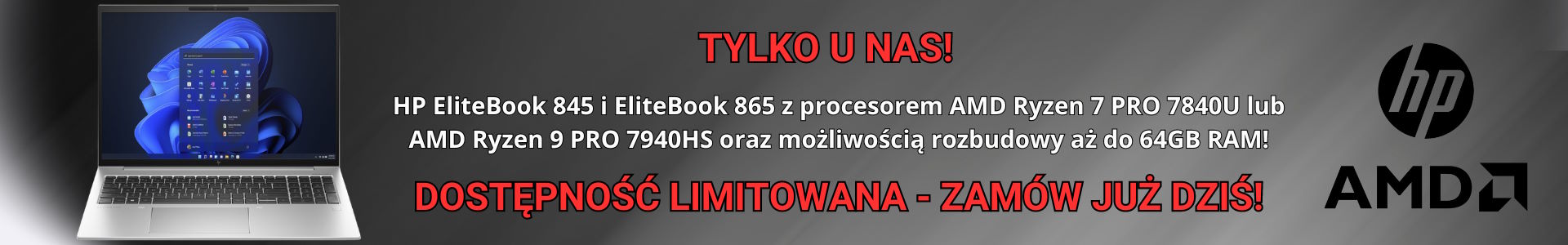 HP EliteBook 845 i 865 z AMD Ryzen 7 PRO